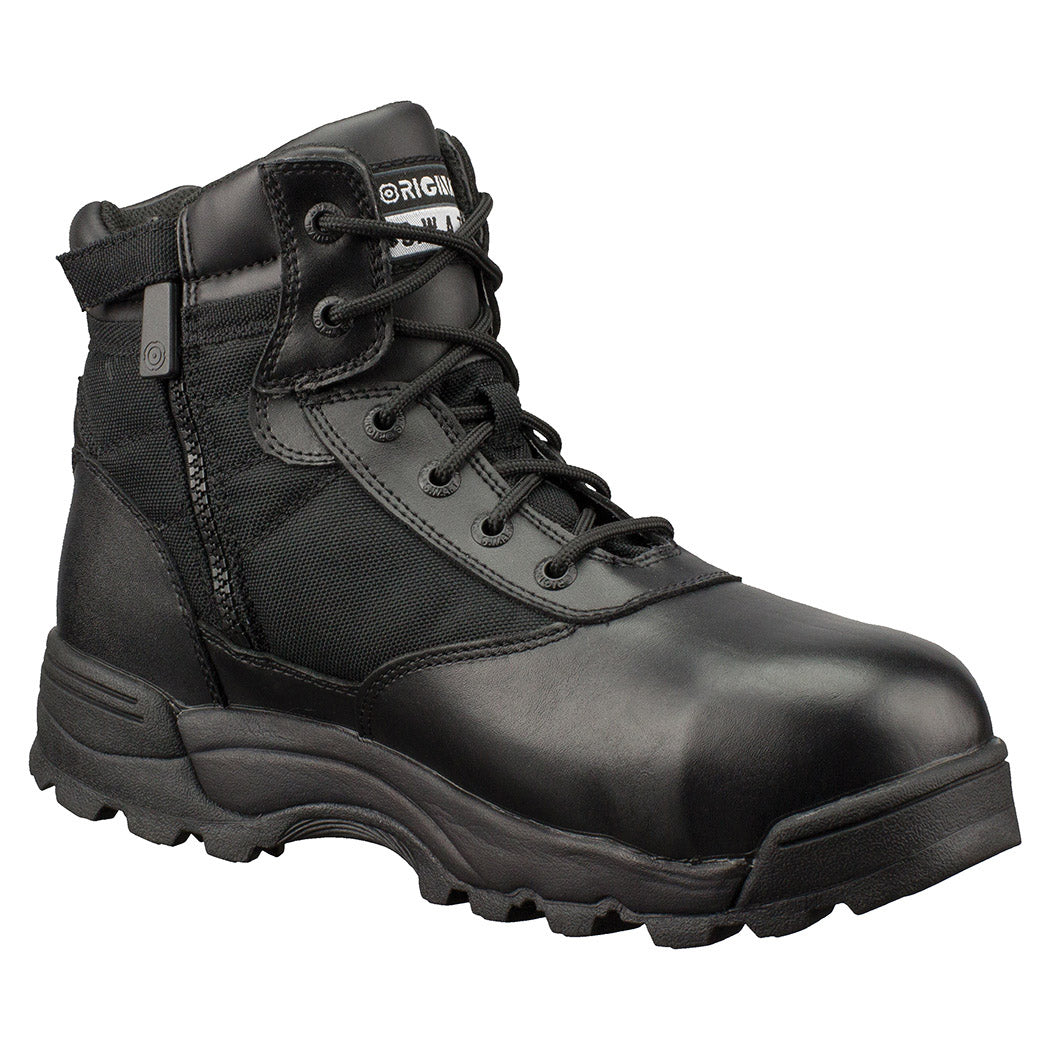 Original S.W.a.T. Classic 6 Side Zip Waterproof Safety Toe (Black) Shoes 12 M - Bellso